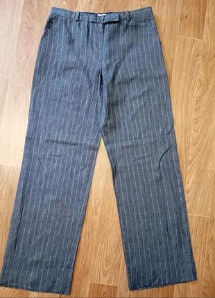 Брюки женские, льняные р 44 armani collezion