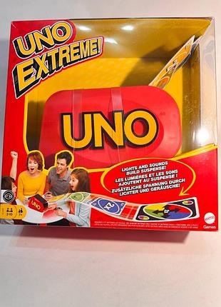 Настольная игра uno extreme! от компании mattel.