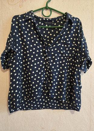 M&amp;s collection мила сорочка у сердечка