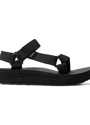 Женские спортивные босоножки teva midform universal черные 39 размер