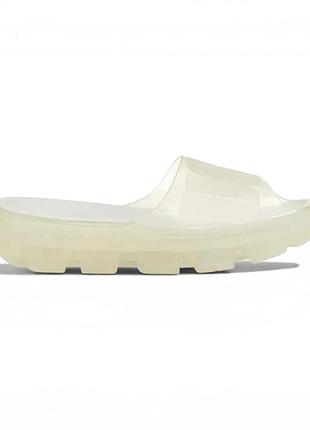 Женские шлепанцы ugg jella clear slide молочний 42 размер