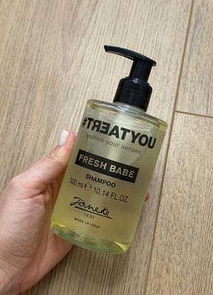 Janeke treatyou fresh babe shampoo об'ємом 300 мл