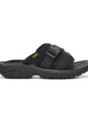 Женские шлепанцы teva hurricane verge slide черные 38 размер