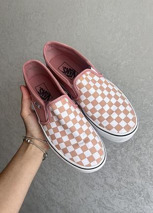 Vans slip on кеди ванс жіночі оригінал літнє взуття