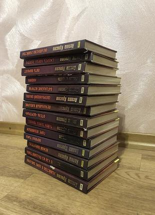 Серія книг агати крісті «лучшее от агаты кристи» (14 книг) — ксд, тверда палітурка
