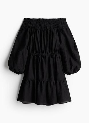 Чарівна чорна сукня-міні від h&m створена для легких, романтичних та кокетливих образів