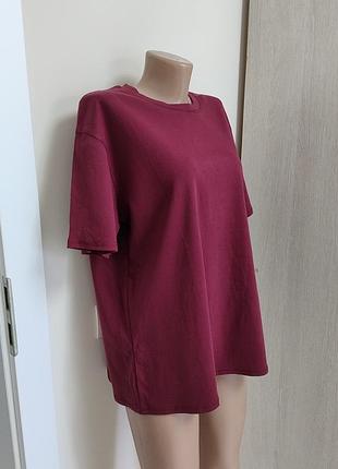 Футболка бордова
