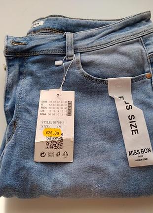 Джинси miss bon, plus size (eur 48). німеччина.