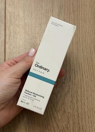The ordinary natural moisturizing factors + ha for scalp, зволожувальна сироватка для шкіри голови об'ємом 60 мл