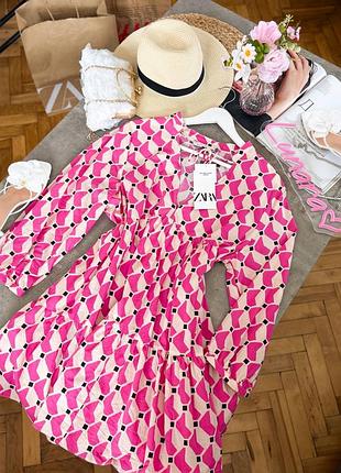 Нова сукня zara з легкої, літньої бавовни💗