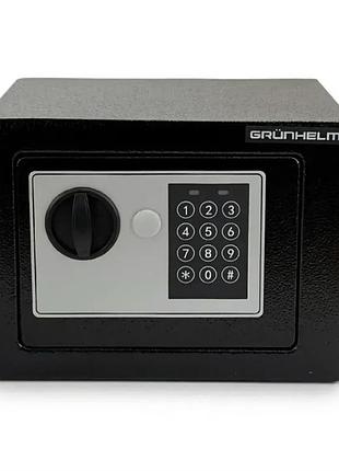 Сейф grunhelm gsf-17b 4.2 л чорний