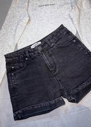 Джинсовые шорты pull bear 2