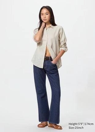 Жіночі джинси uniqlo,  bootcut jeans розмір 24