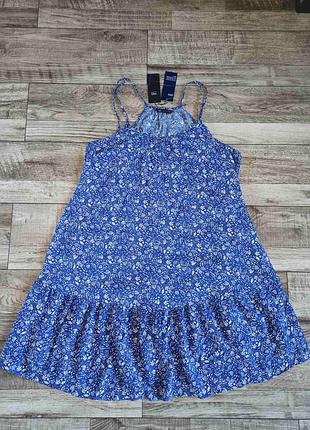 Віскоза сарафан marks & spencer р.uk 14 / eur 42 (орієнтовно l)