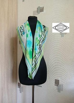 Versace atelier шовкова хустка хустинка шарф
