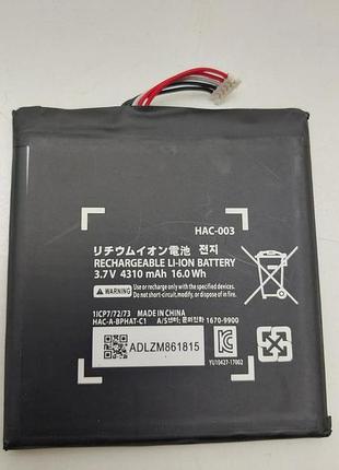 Акумулятор для nintendo switch hac-003, 4310 mah