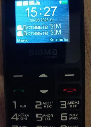 Sigma mobile comfort телефон сігма