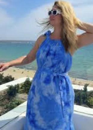 Новое с пояском и разрезами по бокам платье 👗 сарафан