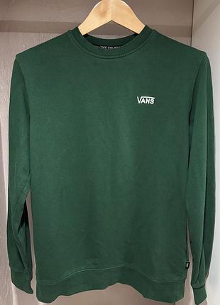Світшот vans оригінал зелений (розмір s)