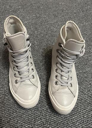 Высокие кеды женские converse