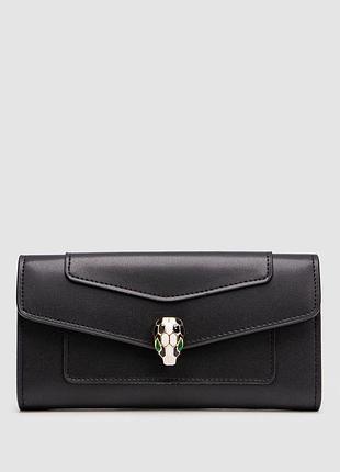 💵 bvlgari serpenti forever large wallet black