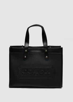 💎 coach field tote 30 in colorblock with coach badge/signature canvas