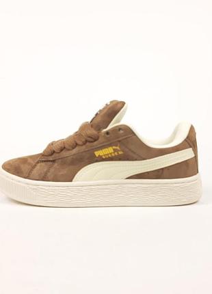Puma suede xl mercedes-amg petronas f1® xl кофейные