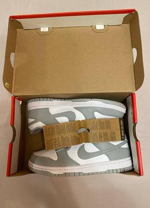 Nike dunk low grey white original 38 / оригінал