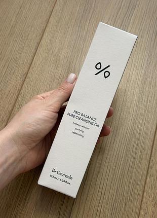 Dr.ceuracle pro balance pure cleansing oil (155 мл).