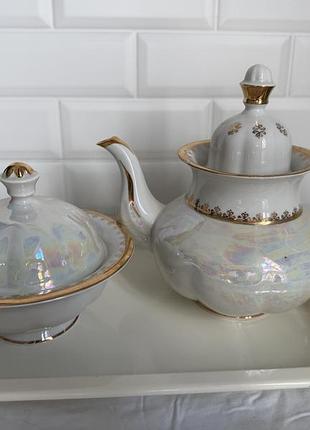 Сервіз чайник цукорниця