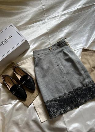 Veronik alexandre couture  вовняна спідниця від кутюрʼє