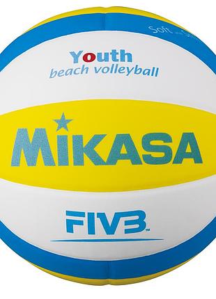 Мяч для пляжного волейбола mikasa sbv youth beach volleyball
