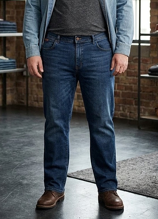 Мужские джинсы wrangler texas 821 authentic straight р. w44 l32