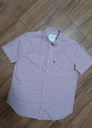 Клетчатая тенниска levis m