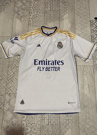 Футбольна футболка real madrid vini jr 7 домашня 2022/23 l