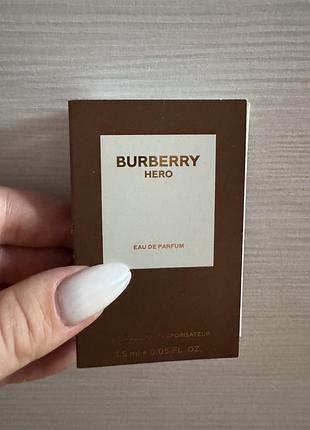 Пробник парфумів burberry hero eau de parfum