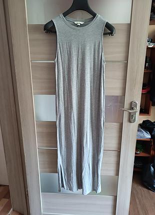 Ідеальна легка сукня майка футболка максі міді h&m
