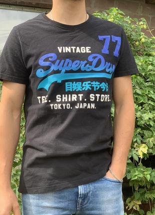 Чоловіча футболка superdry vintage 777 р. m3 фото