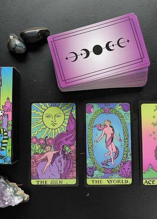 Карти таро neon rider tarot — 78 карт