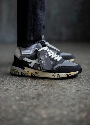 Premiata mick grey/black