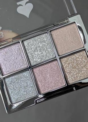 Корейская глиттерная палетка теней 2an better me eye palette 17 dreamy land
