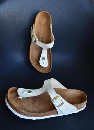 Вьетнамки birkenstock gizeh размер 39 услитка 25 см