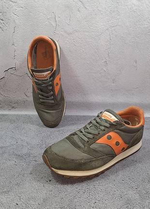 Кроссовки saucony jazz 81 замшевые