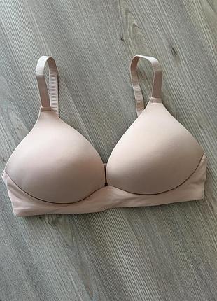 Бежевий мягкий бюстгальтер без кісточок primark