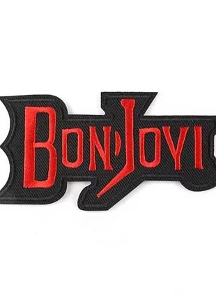 Музыкальная термонашивка bon jovi нашивка на одежду бон джови патч музыка music it's my life