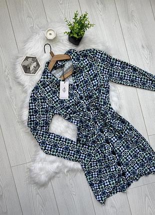 Нова стильна сукня-сорочка у ретро-принт ✅ by mariiahuts.clothes 🤎