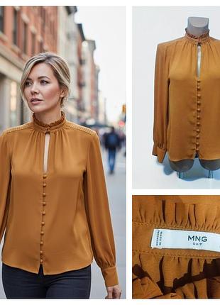 150. ошатна якісна блузка модного іспанського бренду mango