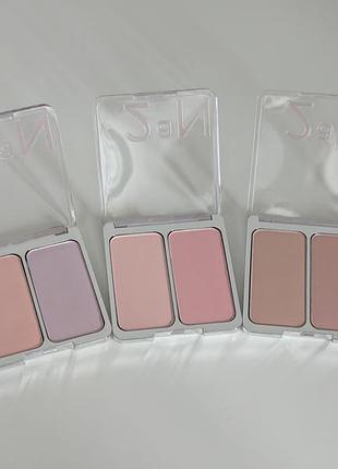 Три оттенка корейских румян 2an dual cheek blush