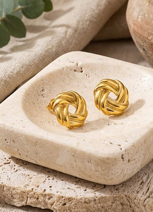 Сережки геометрія нержавіюча сталь stainless steel