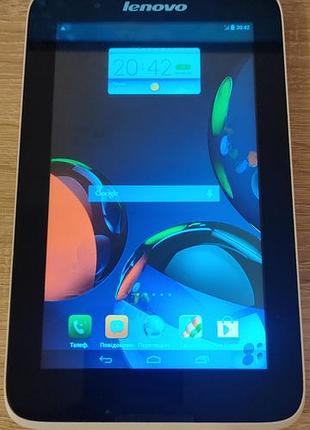 Планшет lenovo a3300gv 3g (android 4.2 не оновлюється) з функцією телефону (вставляється сім-карта)